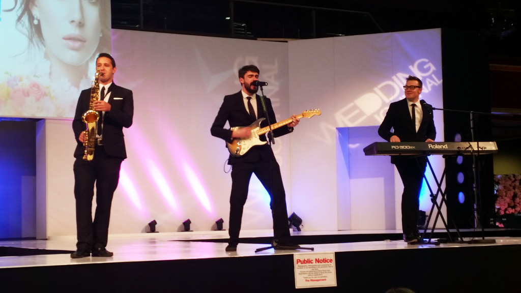 Rockafellas take to the main stage at The Wedding Journal Show 2015. 